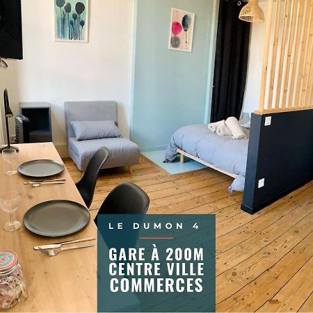 Le Dumon 4 - Studio Neuf Lumineux Calme - Wifi - Gare 200M Αζάν Εξωτερικό φωτογραφία